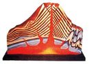 精緻型火山地形模型(台製)